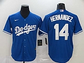 Dodgers 14 Enrique Hernandez Royal 2020 Nike Cool Base Jersey,baseball caps,new era cap wholesale,wholesale hats